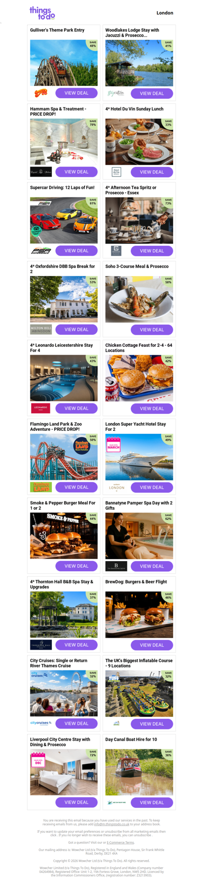 Gulliver's Theme Park Entry | Woodlakes Lodge Stay with Jacuzzi & Prosecco  | Hammam Spa & Treatment - PRICE DROP! | 4* Hotel Du Vin Sunday Lunch | Supercar Driving: 12 Laps of Fun!