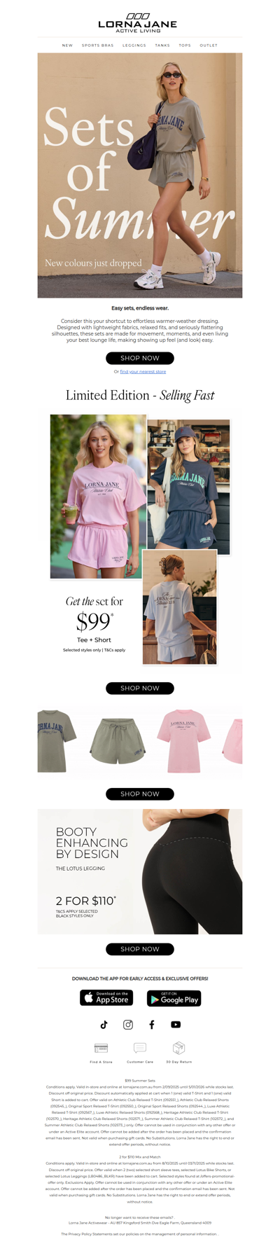 Sets of Summer Just Dropped in Brand New Colours