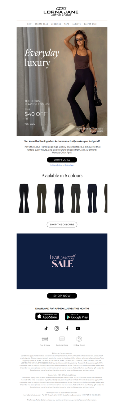 The legging that just 𝘧𝘦𝘦𝘭𝘴 different.