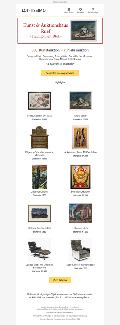 583. Frühjahrsauktion