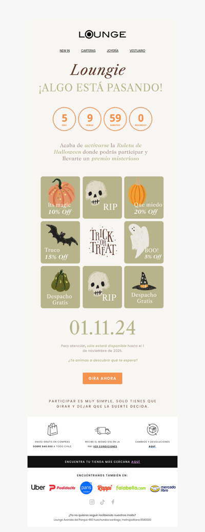 Siempre pasa en Halloween... 👀🎃