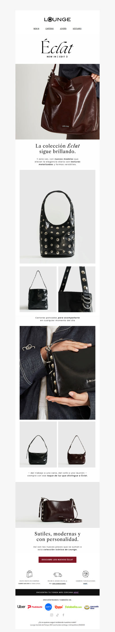 NEW IN ✨ Nuevos modelos Éclat