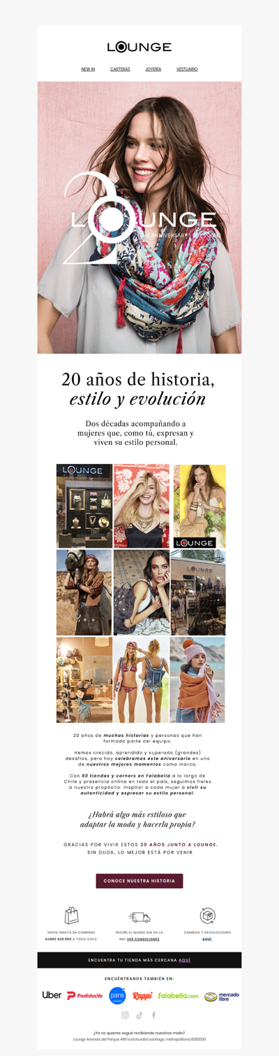 20 años de inspiración, diseño y autenticidad ✨