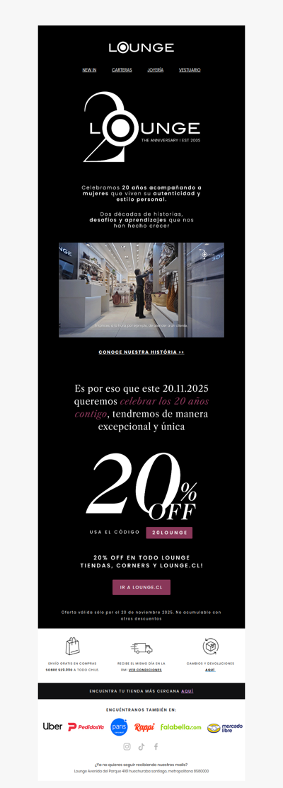 20 Años de historia, estilo y evolución 🎉