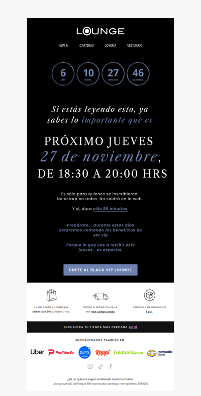 Próximo jueves, sólo si te suscribiste 👀🚨
