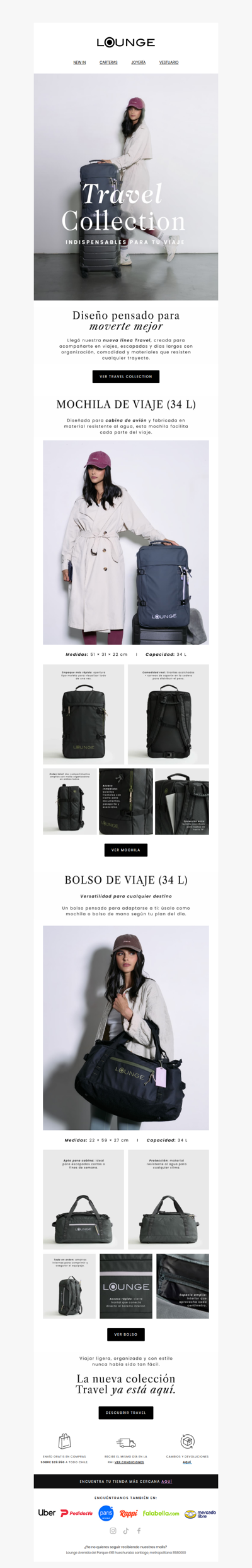 ✈️ NEW IN TRAVEL — Viaja organizada, ligera y con estilo