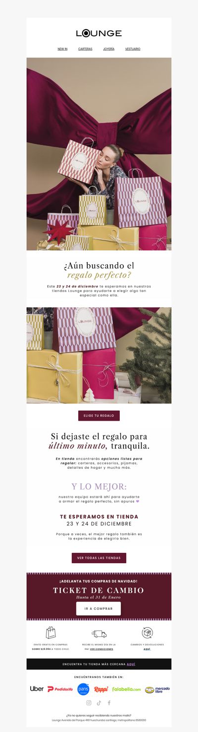 🎁 Te esperamos en tienda este 23 y 24 de diciembre