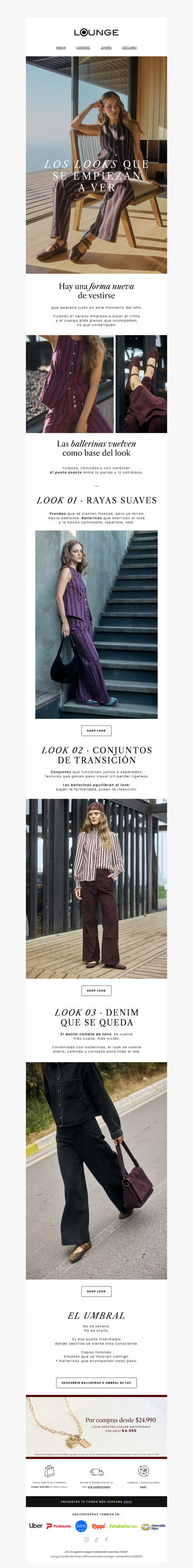 Los looks que funcionan justo ahora