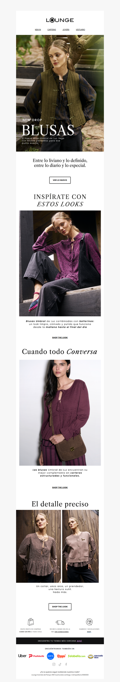 Nuevas blusas, nuevas combinaciones. El look ya está resuelto.✨