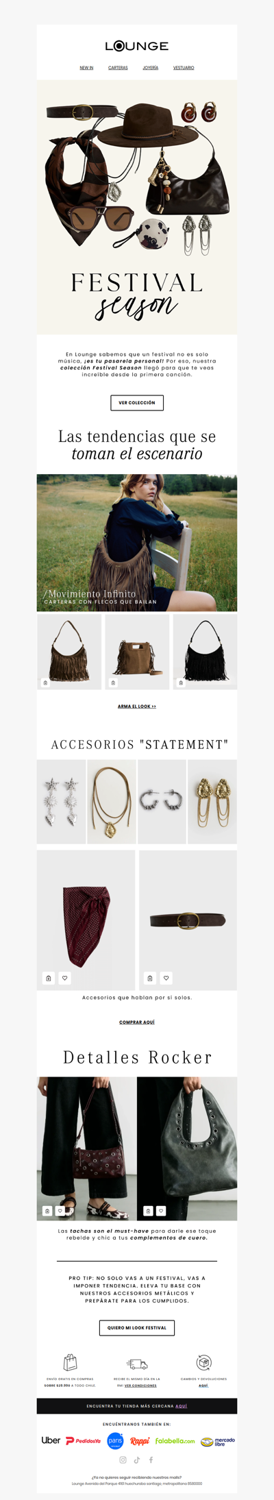 ¡Tu look de festival empieza AQUÍ! 🎸