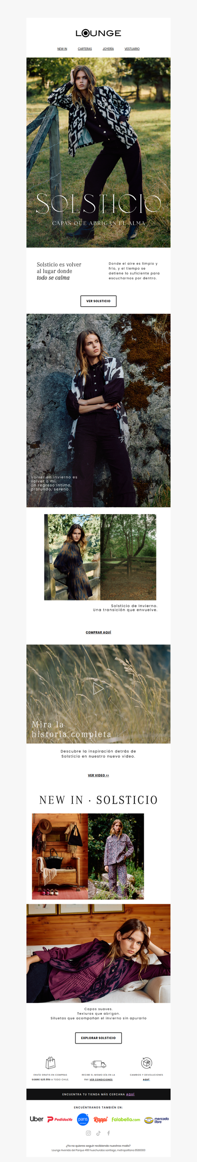 Solsticio · New In 🌾