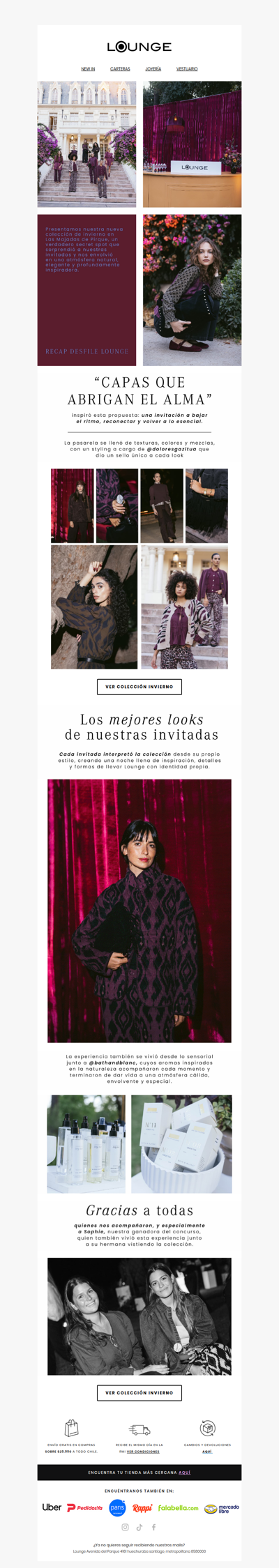 Así vivimos nuestro desfile de invierno