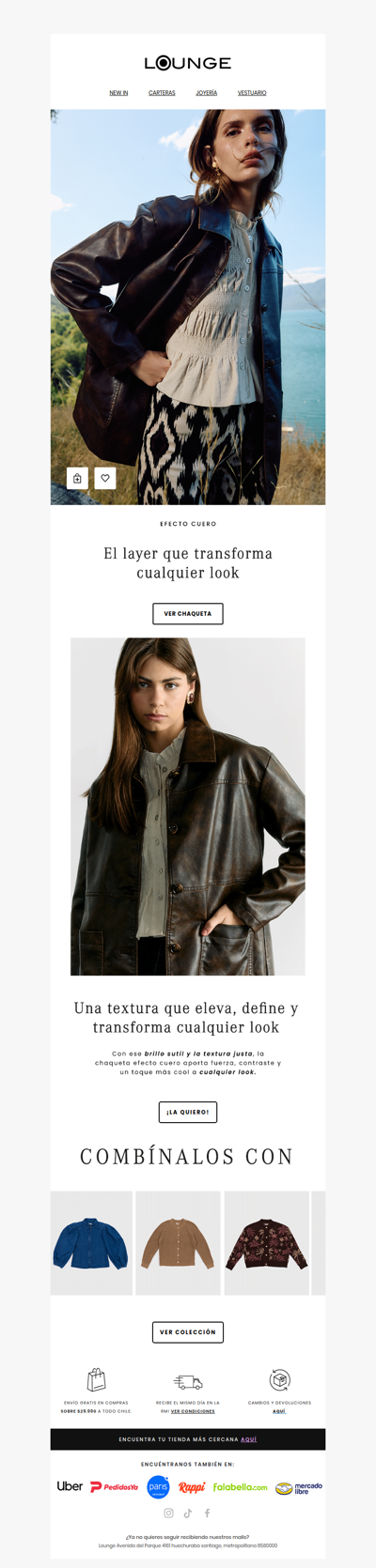 New in: efecto cuero🌾