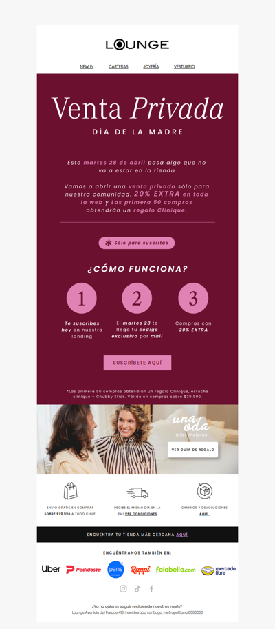 Loungie…estamos preparando algo