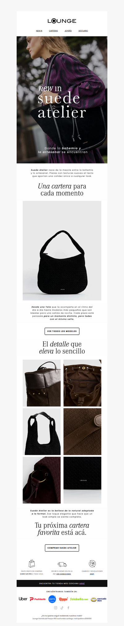 New In: Suede Atelier ✨ Lo bohemio tiene nuevo nombre