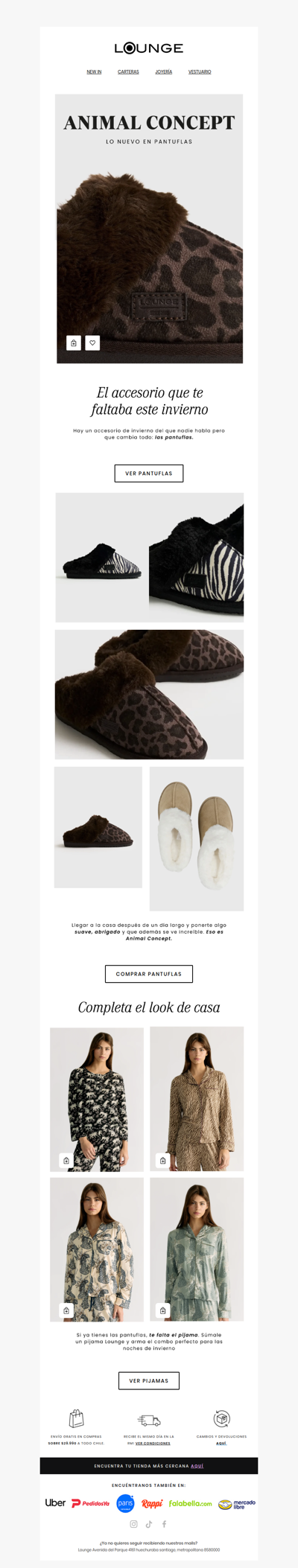 🐆 Pantuflas Animal Concept