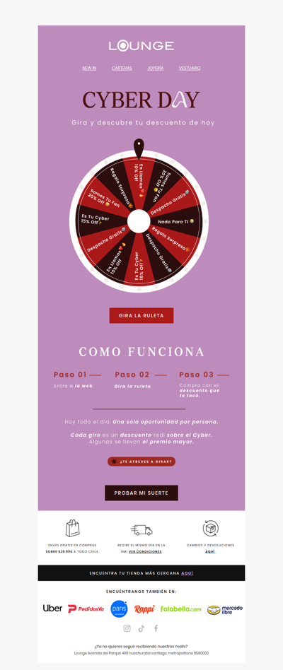Loungie, ¿ya giraste? 👀