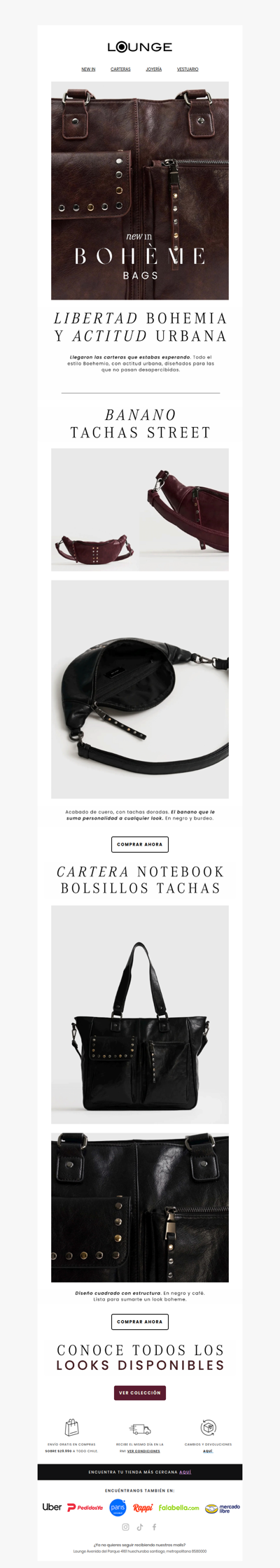 New In 🖤 Carteras Boheme que solo vas a encontrar online