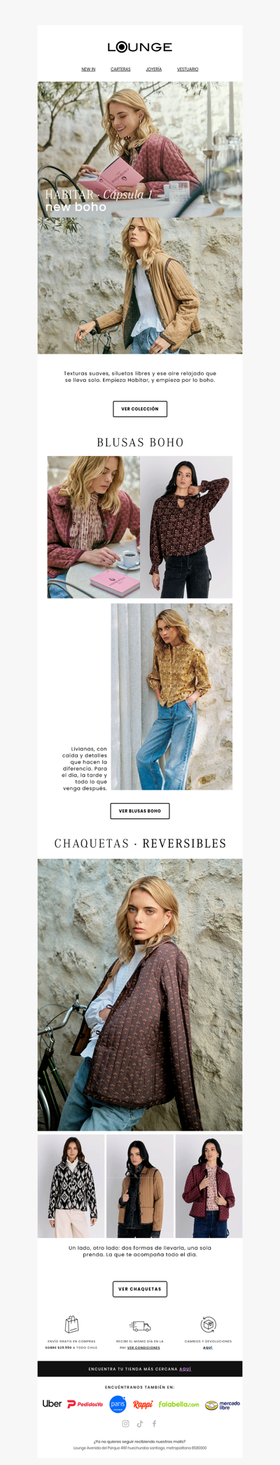 New Boho: la primera cápsula de Habitar 🤍