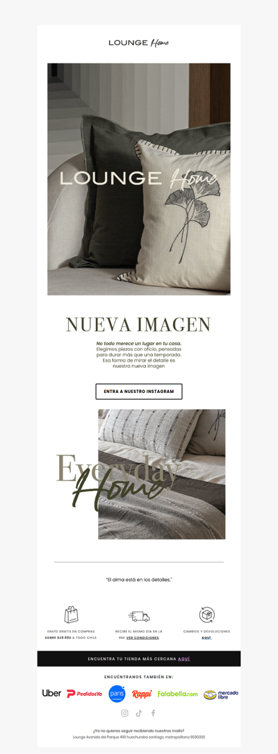 Nueva imagen, misma esencia | Lounge Home