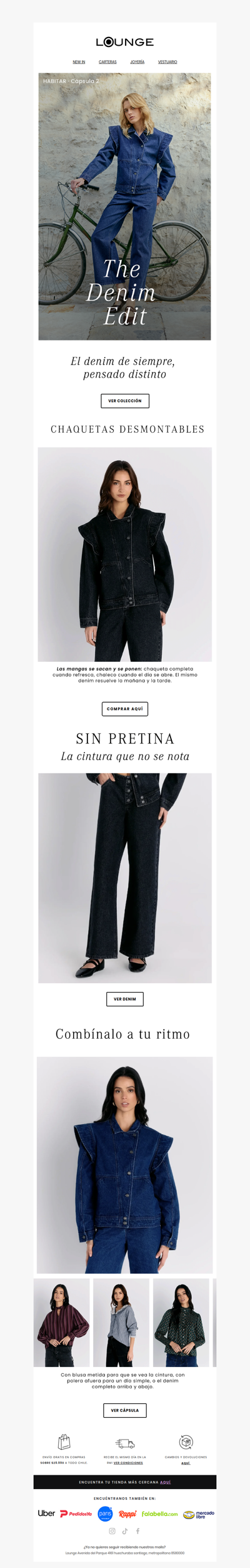 The denim edit