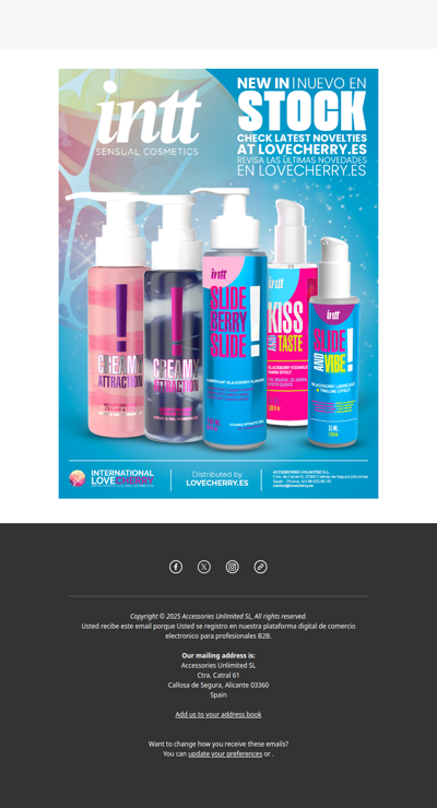 INTT New Arrivals: 2025 Collection