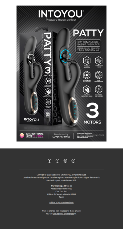 NEW | INTOYOU PATTY 360 Rotating Ball