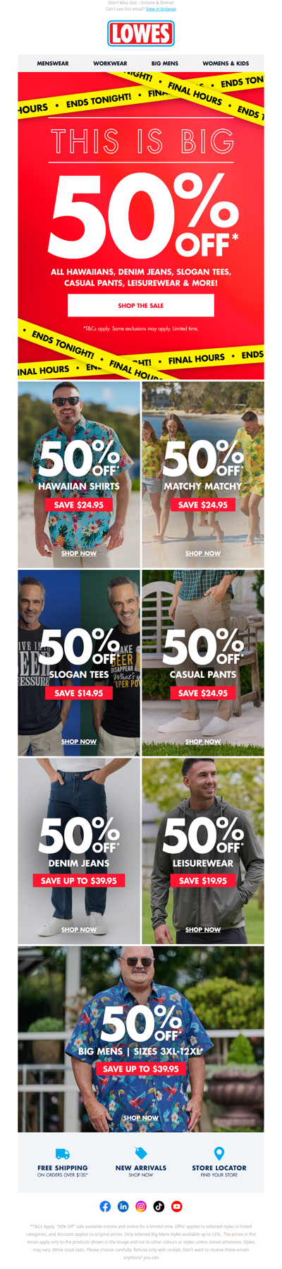 🚨 LAST HOURS: 50% OFF Ends Tonight!*