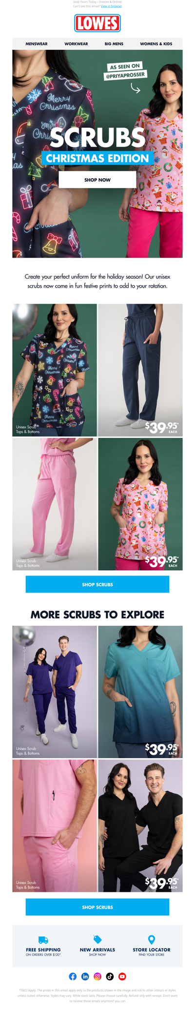 🎄 Christmas Scrubs Now In!