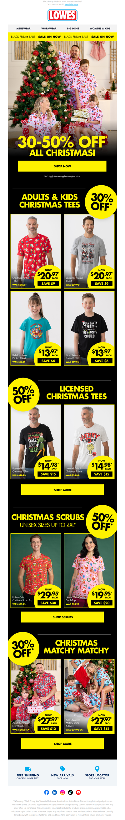 Did You Miss This? – Take 30-50% Off All Christmas!*