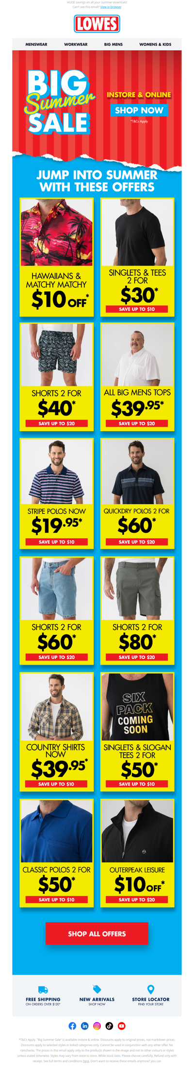 Don't Miss These Offers - Shop Our Big Summer Sale!