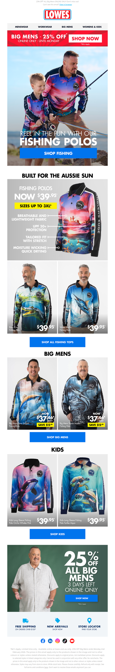 A Fresh Look - Shop New Fishing Polos! 🎣