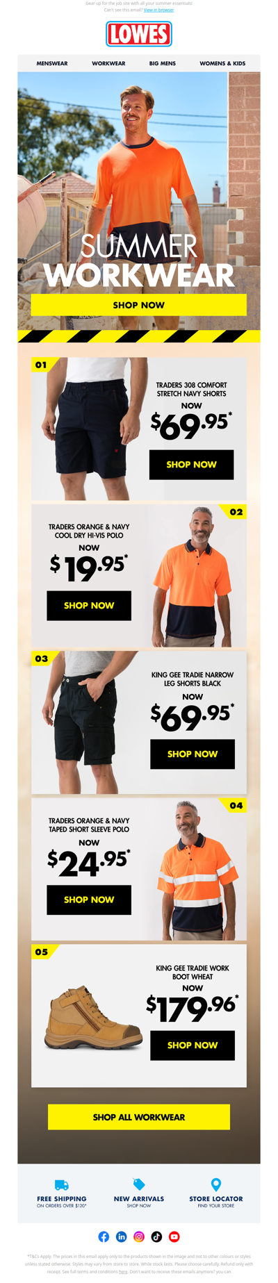 Summer Workwear Must-Haves From $19.95!*