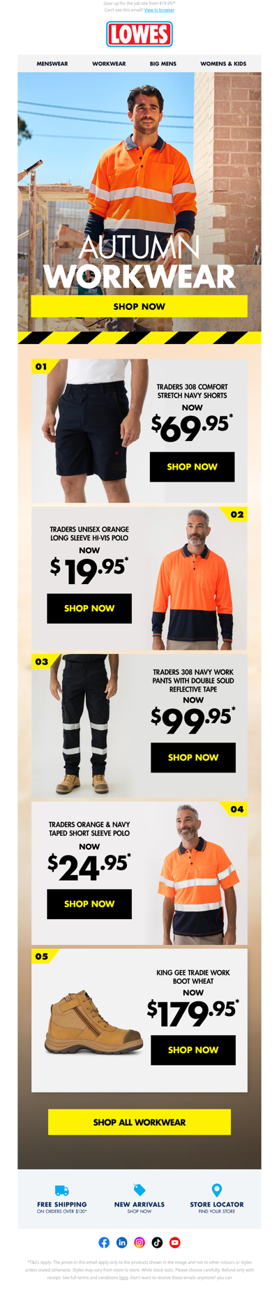 Your New Workwear Uniform Is Waiting...