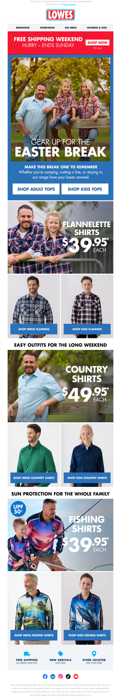 FREE SHIPPING WEEKEND* 🚨 Stock Up On Family Favourites!