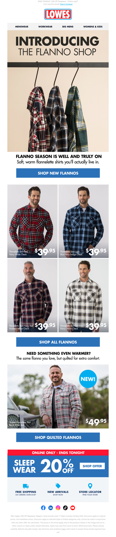 Introducing: The Flanno Shop!
