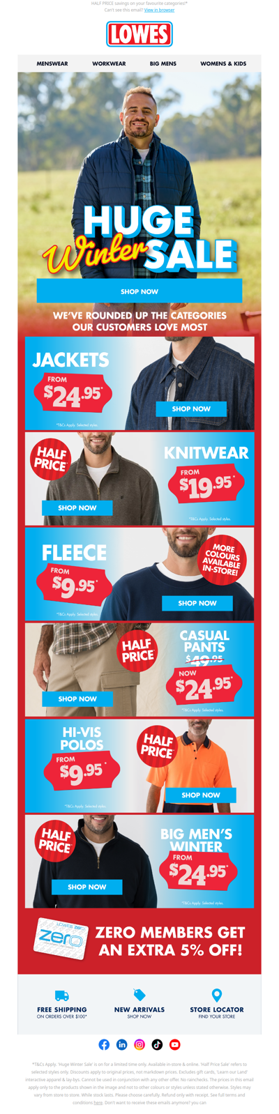 Our Best Prices Yet! Essentials From $9.95!* 🎉