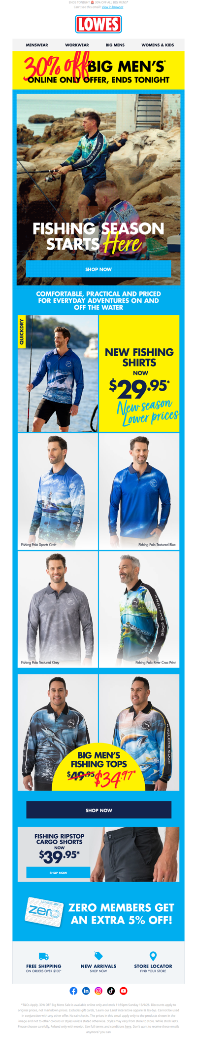 Fresh Catch 🎣 $29.95 Fishing Polos!*