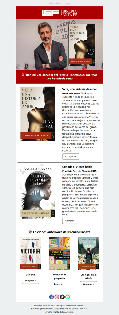 🏆📚 El Premio Planeta tiene nuevo ganador