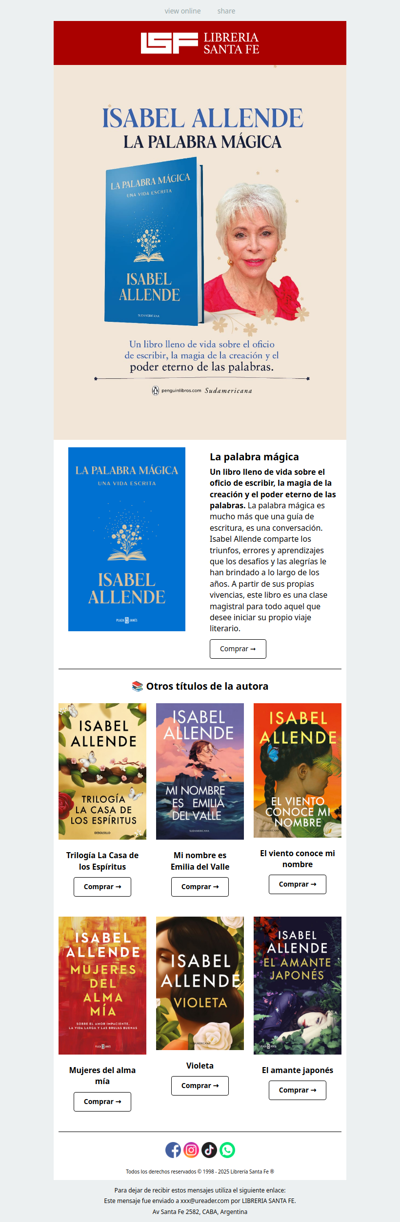 📘 NUEVO LIBRO de Isabel Allende