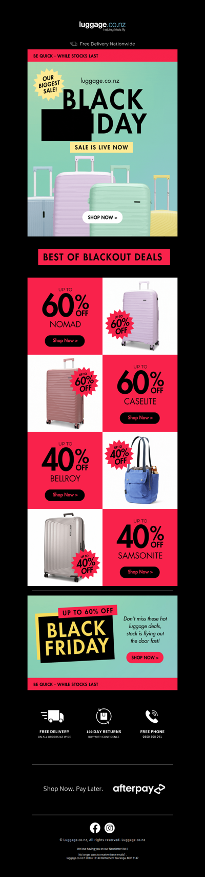 It’s Black Friday Madness 🔥 Up to 60% Off