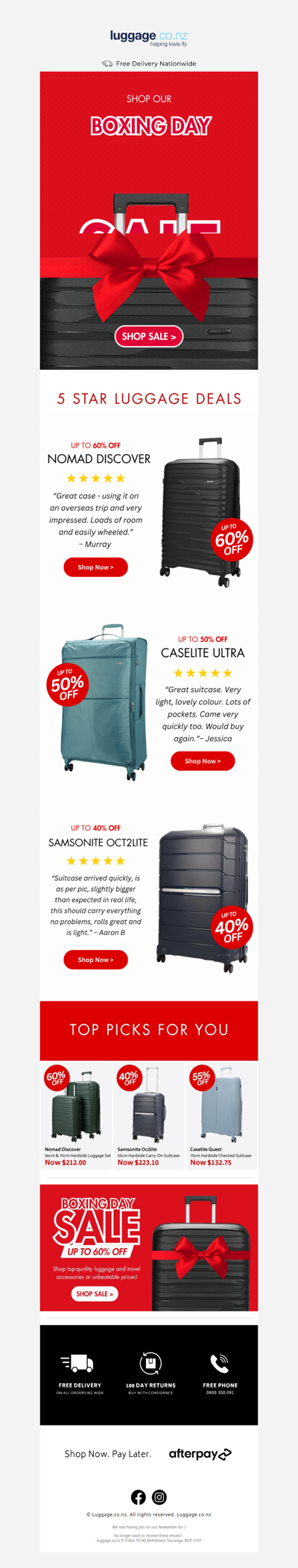 🥊 Boxing Day Blowout: Save Up to 60%!