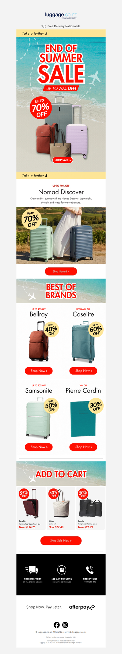 🌞 Summer’s Not Over Yet—Save Up to 70%!