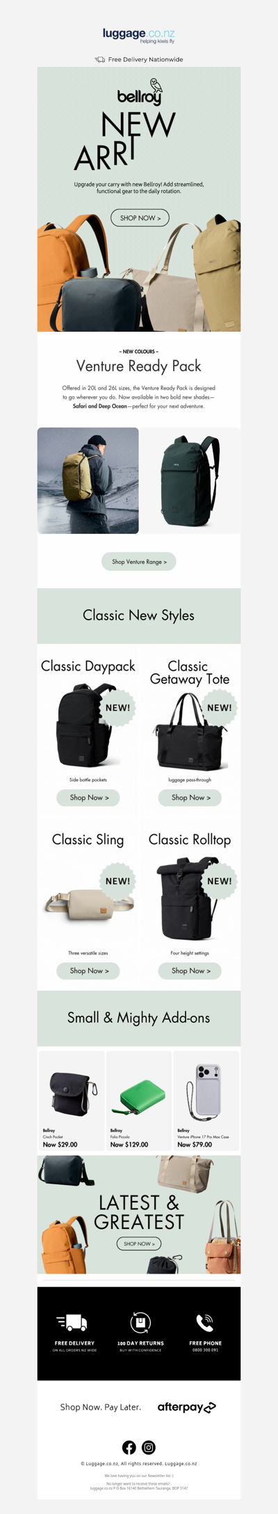 New Bellroy Has Landed 🚀