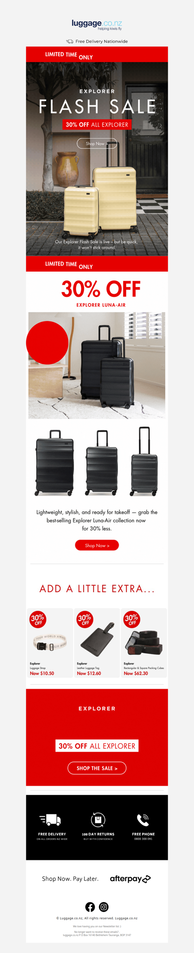 ⚡ Flash Sale LIVE – 30% Off All Explorer