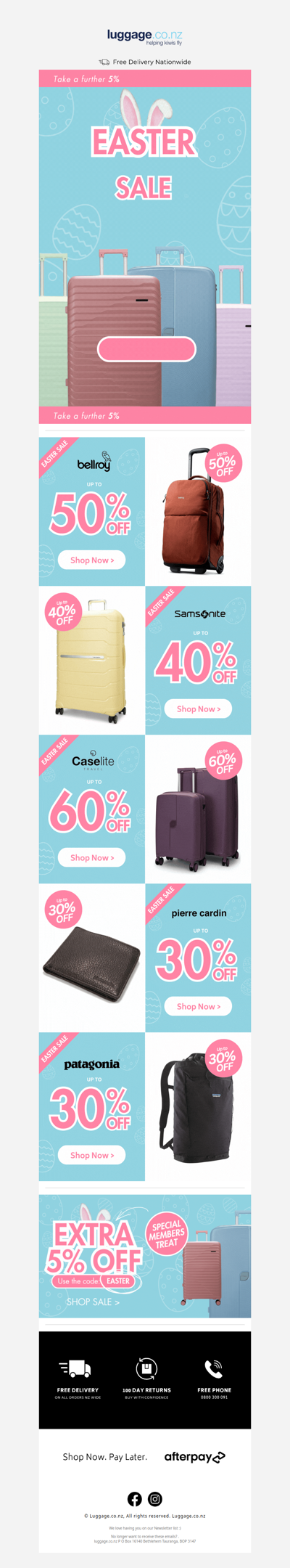 🐰 Hop Into Easter Savings – Up to 60% Off!