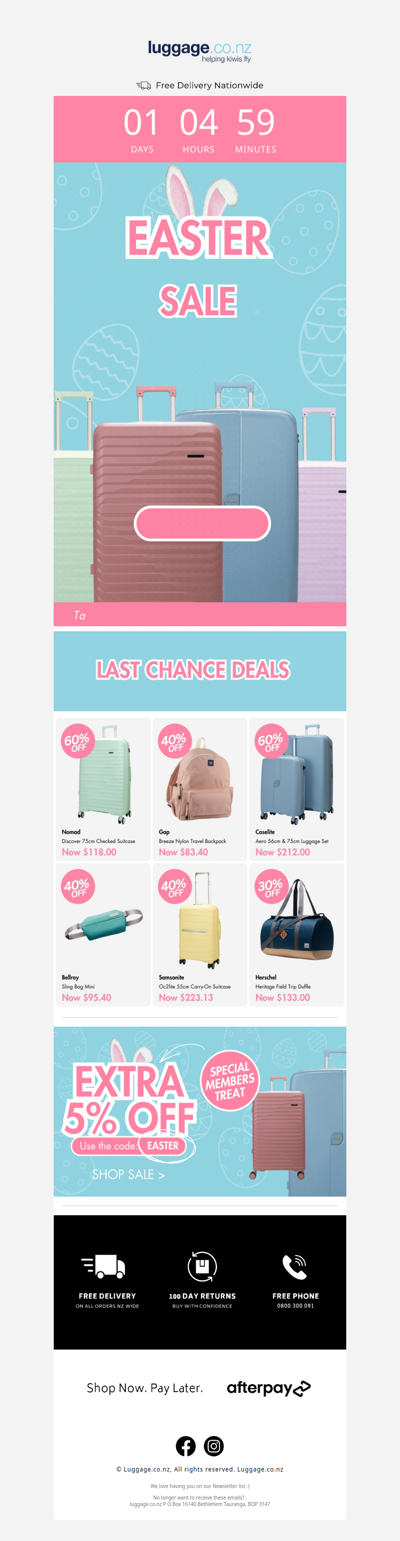 Easter Savings Are Hopping Away – Act Fast! ⏰