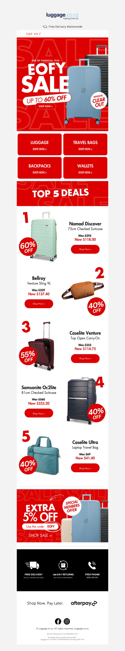 Top EOFY Picks + Exclusive Club Offer 🔑