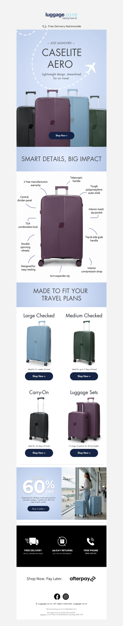 Travel Lighter with the New Caselite Aero ✈️