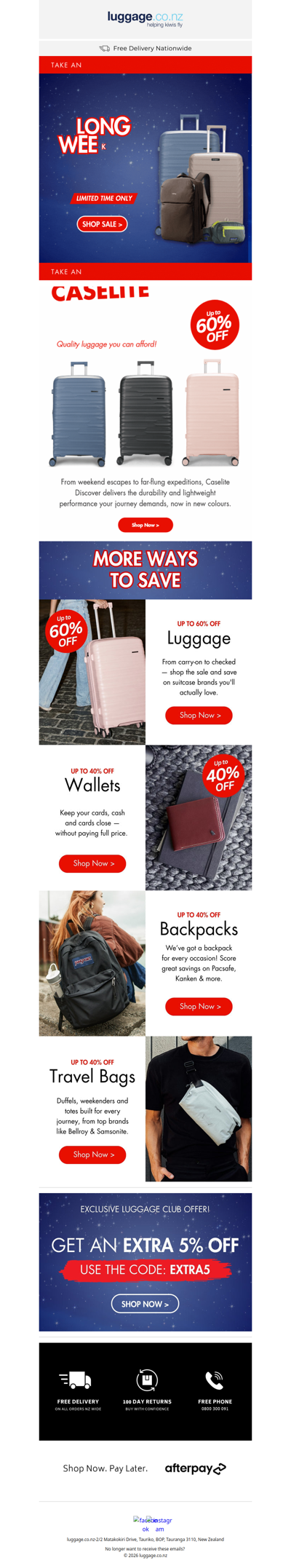 Haven't shopped the long weekend sale yet? 👀